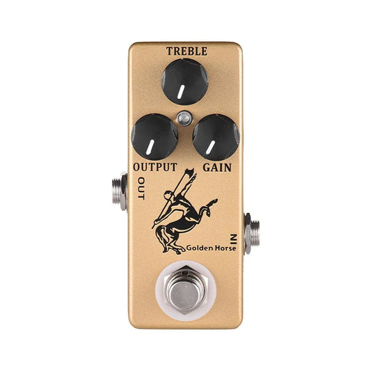 Efeito de Guitarra Silver Horse - Timbre Lendário Klon Centaur em Formato Compacto - Mosky Audio